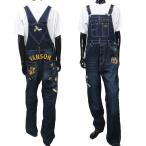 バンソン VANSON オーバーオール サロペット メンズ インディゴ TJV-2408 MCF