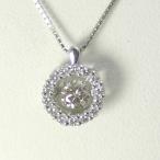 ダンシングストーン ダイヤモンド ネックレス 一粒 0.3ct 鑑定書付 0.33ct Dカラー VS1クラス 3EXカット GIA