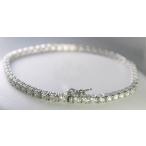 5.0ctダイヤモンドテニスブレスレット/PT850/5.00ct