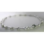 2.0ctダイヤモンドラインブレスレット/K18WG