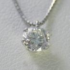 ダイヤモンド ネックレス 一粒 プラチナ 0.2カラット 鑑定書付  0.265ct Fカラー VVS1クラス 3EXカット H&amp;C CGL