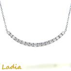 ネックレス ダイヤモンド プラチナ 0.5ct ラインネックレス バーネックレス Pt900 Pt850
