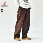グラミチ GRAMICCI パンツ T/C TWILL WIDE PANT ツイル ワイドパンツ メンズ 春 夏 秋 冬 ルーズパンツ ゆったり ブラック ダークブラウン M L GMP5-FJP004