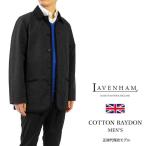 ショッピングラベンハム ラベンハム ジャケット LAVENHAM コットン レイドン COTTON RAYDON コーデュロイ襟 英国製 SLJ1011 黒/ブラック