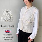 ラベンハム LAVENHAM クロップド ソーンハム レディース キルティング ベスト ノーカラー CROPPED THORNHAM (SLJ3134)(正規販売店)