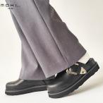モヒ サボ サンダル レディース MOHI サボサンダル 22162-9G SETA 厚底 本革 レザー シューズ バックル ベルト プラットフォーム スリッポン