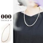 Yahoo! Yahoo!ショッピング(ヤフー ショッピング)000 TRIPLE O トリプル オゥ ネックレス レディース スフィアプラス シルク リネン 60 アクセサリー Sphere plus Silk linen （SP302）（ネコポス対象）