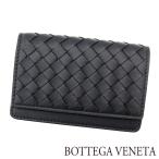 BOTTEGA VENETA ボッテガヴェネタ 133945 V0016 8806 イントレチャート カードケース 名刺入れ レザー ブラック 新品