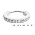 ショッピングダニエルウェリントン Daniel Wellington ダニエルウェリントン DW00400881 クリスタル フープ ピアス シングル シルバー Crystal Hoop Earring Silver 新品