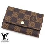 LOUIS VUITTON ルイ ヴィトン N62630 ダミエ ミュルティクレ6 6連キーケース 男女兼用 新品 ギフト