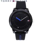 TOMMY HILFIGER トミーヒルフィガー 1791744 メンズ 腕時計 アナログ　クォーツ ブラック ラバー 男性 メンズ プレゼント ギフト