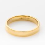 純金  24金 K24 リング 均一幅 指輪 ゴールド 華やか 甲丸デザイン 約2.8g(10号基準)