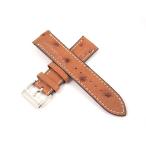 H690326112/ジャズマスタートラベラー2用オーストリッチベルト22mm/ハミルトン純正