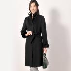ロング丈/アウター/ミンクカシミヤ...