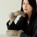 手袋レディース本革スマホ対応ラムレ...