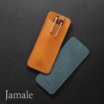  Tochigi кожа тонкий пенал Jamale сделано в Японии мужской все 8 цвет [ название inserting возможность ] гладкая кожа авторучка держатель кожа подарок 4FA [ кошка pohs бесплатная доставка ] (07000037-mens-1r)