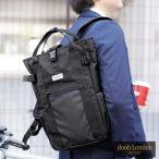 CORDURA（R） メンズ リュック 12L ビジネス 撥水 A4 ブランド doob London ノートPC ブラック コーデュラ 軽量 (09000179-mens-1r) バレンタイン