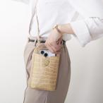 [5%offクーポン]財布 スマホ ショルダー スマホポーチ GOLD PFEIL ブランド レザー クロコ 型押し 牛革 本革 携帯 ポーチ 斜めがけ 財布 4FA (09000534r)