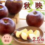 りんご 秋映 【秀品】約2.5kg(8〜9玉) Y301※10月上旬〜発送予定 送料無料 あきばえ 贈答 お見舞い お祝い