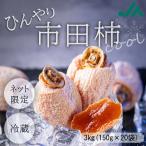 ひんやり市田柿 3kg(150g×20パック) 干し柿 【冷蔵】 Y444 5月上旬〜発送