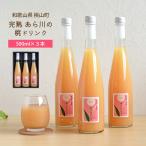 あら川の桃を使った 完熟桃ドリンク 500ml×3本のギフトセット 和歌山県 桃山町 北海道沖縄を除き送料無料