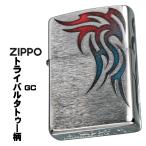 zippo ジッポーライター トライバルタトゥー TRIBAL TATTOO ブラッシュクローム 2面フルカラー印刷 200TT-GC  おしゃれ  ギフト 送料無料 ネコポス可
