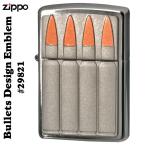 ショッピング無くなり次第終了 (メーカー無くなり次第終了予定) zippo(ジッポーライター)銃弾 Bullets Design Emblem  #29821（ネコポス可）