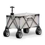Jackery キャリーカート 大容量 耐荷重120kg 大型タイヤ 折りたたみ アウトドア 6ヶ月間の保証サービス