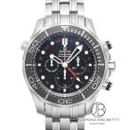 オメガ OMEGA シーマスター300 コーアクシャル GMT クロノグラフ 212.30.44.52.01.001 中古 時計 メンズ