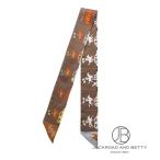 エルメス HERMES ツイリー エルメス・パラード ブラウン H064150S 01 中古 バッグ/財布/小物