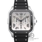 カルティエ CARTIER サントス ドゥ カルティエ クロノグラフ XL WSSA0017 中古 時計 メンズ