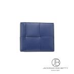 ボッテガ・ヴェネタ BOTTEGA VENETA カセット 二つ折り ウォレット クルーズ ネイビー 紺 743004 VBWD2 4102 新品 バッグ/財布/小物