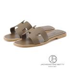 エルメス HERMES サンダル オラン エトゥープ ベージュ 37 H202272Z 新品 アパレル