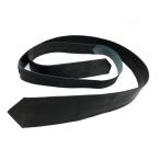 レザー ネクタイ【スリム】　ブラック５ｃｍ幅　本革（レザー）製　JAJABOON ジャジャブーン