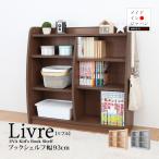ブックシェルフ 1cmピッチ本棚 幅93cm リヴル EVAキッズ 完成品