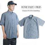 ショッピングINDIVIDUALIZED インディビジュアライズドシャツ INDIVIDUALIZED SHIRTS 半袖ボタンダウンシャツ シャンブレー ｜ メンズ アメリカ製 米国製