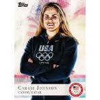 TOPPS 2012 U.S. OLYMPIC TEAM 【2012 アメリカオリンピックチーム オフィシャルカード】 レギュラー 74 Carrie Johnson キャリー・ジョンソン (Canoe/Kayak)