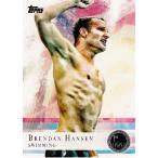 TOPPS 2012 U.S. OLYMPIC TEAM 【2012 アメリカオリンピックチーム オフィシャルカード】 レギュラーシルバーパラレル 84 Brendan Hansen (Swimming)