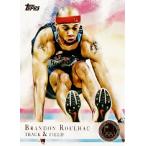 TOPPS 2012 U.S. OLYMPIC TEAM 【2012 アメリカオリンピックチーム オフィシャルカード】 レギュラーゴールドパラレル 97 Brandon Roulhac (Track &amp; Field)