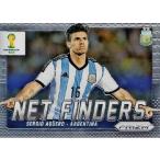 2014Panini Prizm FIFA World Cup Soccer インサート 【Net Finders】 3 Sergio Aguero セルヒオ・アグエロ (アルゼンチン)