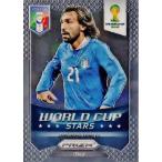 2014Panini Prizm FIFA World Cup Soccer インサート 【World Cup Stars】 24 Andrea Pirlo アンドレア・ピルロ (イタリア)