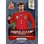 2014Panini Prizm ＦＩＦＡ World Cup Soccer インサート 【World Cup Stars】 32 Gerard Pique ジェラール・ピケ (スペイン)