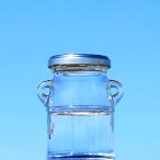 ジャム瓶 ミルクカン１５０ 透明瓶 ６０本入