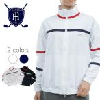 トミーヒルフィガー ゴルフ TOMMY HILFIGER GOLF レディース トリコテープ ウインドジャケット THLA460 ホワイト ネイビー ウインドブレーカー 吸水速乾 日本製