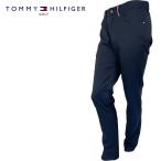 TOMMY HILFIGER GOLF トミーヒルフィガー ゴルフ ベーシック ロング パンツ メンズ THMA228 ネイビー   吸水速乾   ゴルフウェア