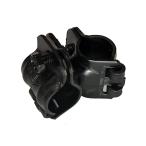  черный Mini зажим Φ19.1×Φ19.1 фиксация / прямой .1 шт j-1038 чёрный черный железный интерьер DIY полки круглый стержень для металлические принадлежности садоводство крестообразная отвертка использование ( специальный инструмент не необходимо )