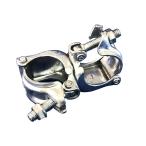 Φ48.6パイプ用クランプ ドブメッキ 直交 30個 海外製造品 認定外 yhk-t 溶融亜鉛メッキ仕上げ