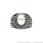 ショッピングホームスター 【ジャムホームメイド（JAMHOMEMADE）】輪/リング 『ジョジョの奇妙な冒険』 ダイヤモンド カレッジリング M スタープラチナ JJO002