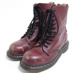 Dr.Martens スチールトゥ 10ホール 英国製 24.0cm /bom9690