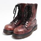 Dr.Martens スチールトゥ 10ホールブーツ 英国製 UK4 /bon6857